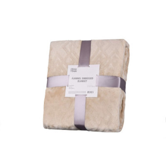 Изображение Плед Ardesto Embossed тауп, 200х220 см (ART0302EB)