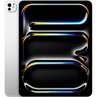 Изображение Планшет Apple iPad Pro 13" M4 WiFi   Cellular 256GB with Standard glass Silver (MVXT3NF/A)