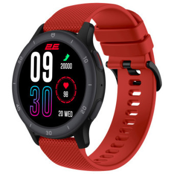 Изображение Смарт-часы 2E Motion GT2 47мм Black-Red (2E-CWW21BKRD)