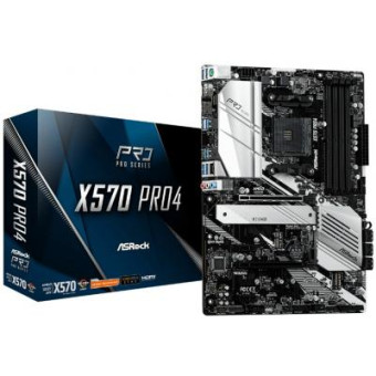 Изображение Материнская плата ASRock X570 PRO4