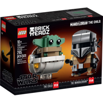 Изображение Конструктор Lego Star Wars Мандалорец и малыш 295 деталей (75317)