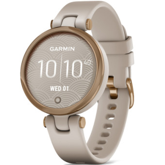 Зображення Smart годинник Garmin Lily, RoseGold, LightSand, Silicone (010-02384-11)