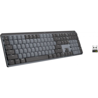 Изображение Клавиатура Logitech MX Mechanical Wireless Illuminated Performance UA Graphite (920-010759)