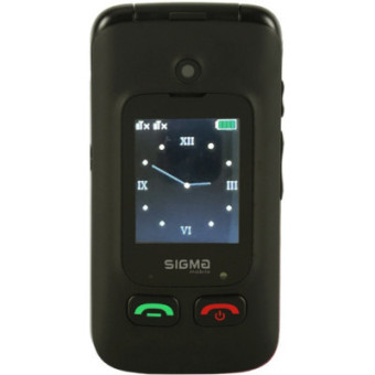 Изображение Мобильный телефон Sigma Comfort 50 Shell Duo Type-C Black (4827798212523)