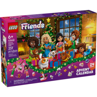 Зображення Конструктор Lego Friends Адвент календар 2025 (42668)