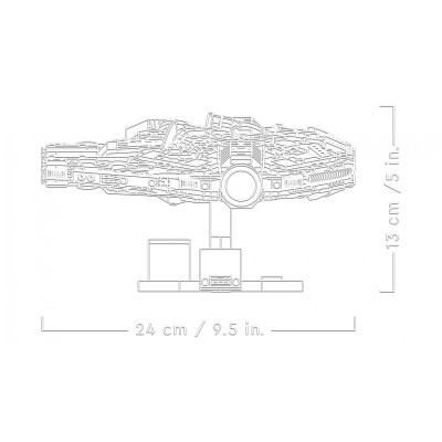 Конструктор Lego Star Wars Тисячолітній сокіл 921 деталь (75375) фото №5