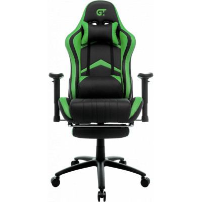 Геймерское кресло GT Racer X-2534-F Black/Green