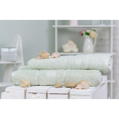 Рушник MirSon набор банный №5008 SoftNess Menthol 50x90, 70x140 (2200003183009)