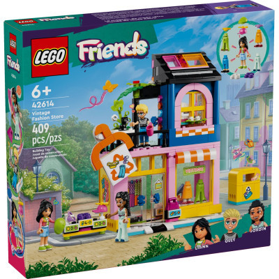 Конструктор Lego Friends Крамниця вінтажного одягу 409 деталей (42614)