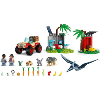 Конструктор Lego Jurassic World Центр порятунку малюків динозаврів (76963) фото №4