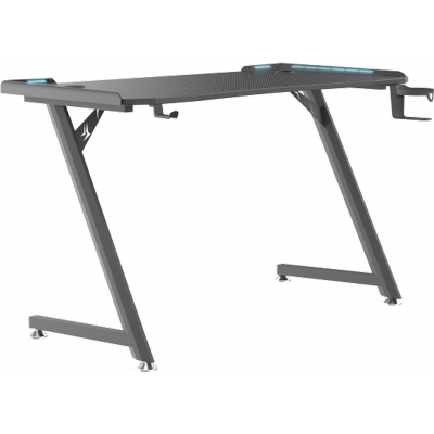 Компьютерный стол GT Racer T-1416 Black (T-1416 (140x60x73) Black) фото №3