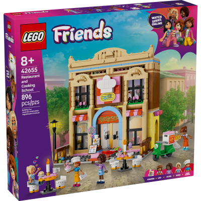 Конструктор Lego Friends Ресторан і кулінарна школа (42655)