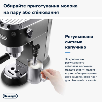 Кавоварка Delonghi EC685.BK фото №4