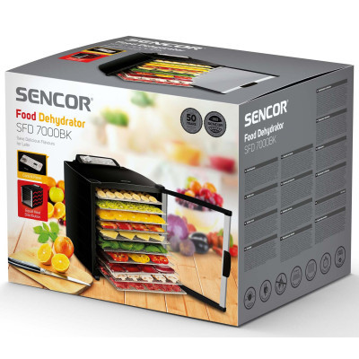 Сушка для фруктов Sencor SFD 7000BK фото №12