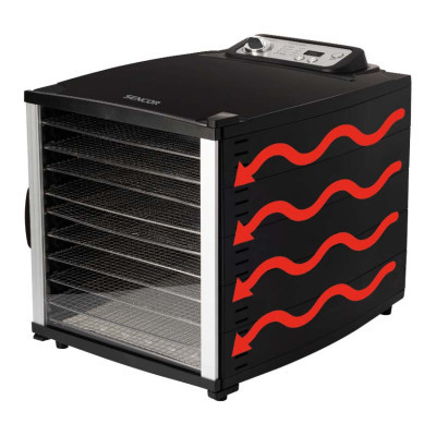 Сушка для фруктов Sencor SFD 7000BK фото №6