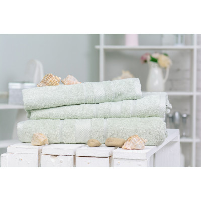 Рушник MirSon набор банный №5008 SoftNess Menthol 50x90, 70x140, 100x150 (2200003182682)