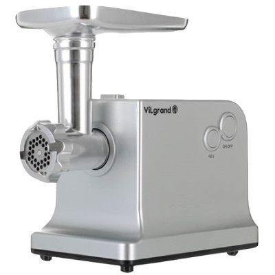 Мясорубка Vilgrand V221-PMG silver фото №2