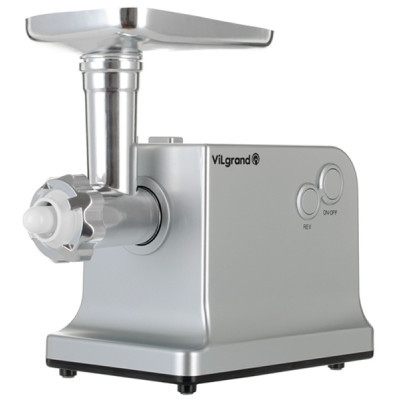 Мясорубка Vilgrand V221-PMG silver фото №3
