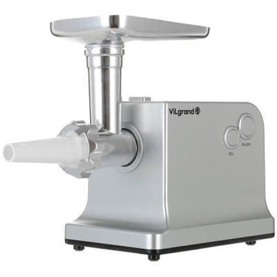 Мясорубка Vilgrand V221-PMG silver фото №5