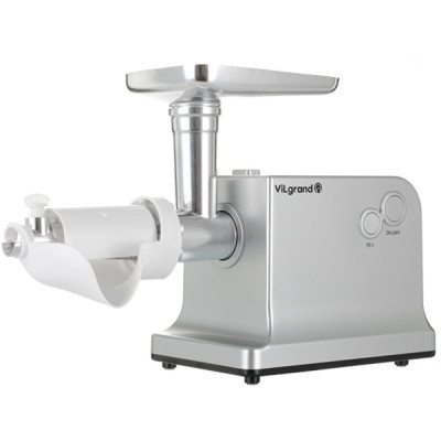 Мясорубка Vilgrand V221-PMG silver фото №6