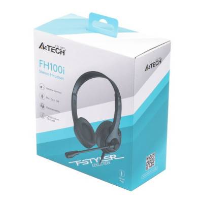 Навушники A4Tech FH100i Stone Black фото №8