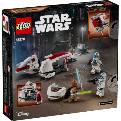 Конструктор Lego Star Wars Втеча на BARC спідері 221 деталь (75378) фото №7