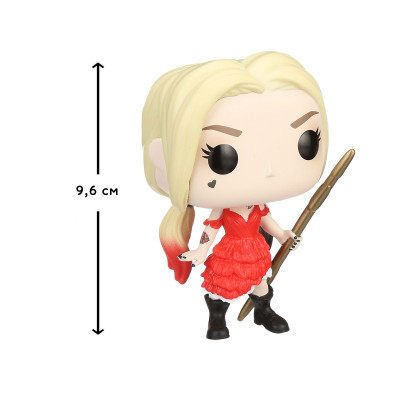 Іграшкова фігурка Funko Pop Загін самогубців - Гарлі Квін у червоній сукні (56016)