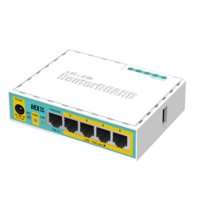 Маршрутизатор Mikrotik hEX PoE lite (RB750UPr2) фото №2