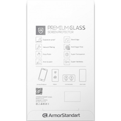 Защитное стекло Armorstandart Icon Nokia 3.4 Black (ARM57294) фото №2