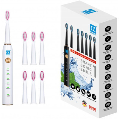 Зубная щетка AHealth SMART SONIC SMILE 1 white (AHsss1w)
