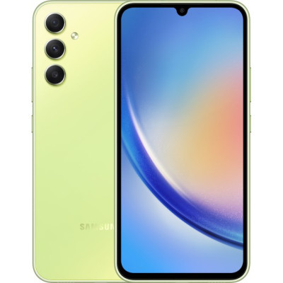 Смартфон Samsung Galaxy A34 5G 8/256Gb Light Green (SM-A346ELGESEK)