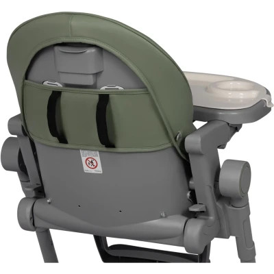Стільчик для годування Lionelo шезлонг Cora Plus Green Olive (LO-CORA PLUS GREEN OLIVE) фото №9