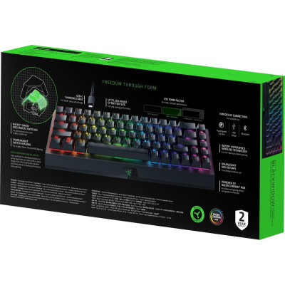 Клавіатура Razer BlackWidow V3 Mini Hyperspeed Green Switch RU (RZ03-03891600-R3R1) фото №7