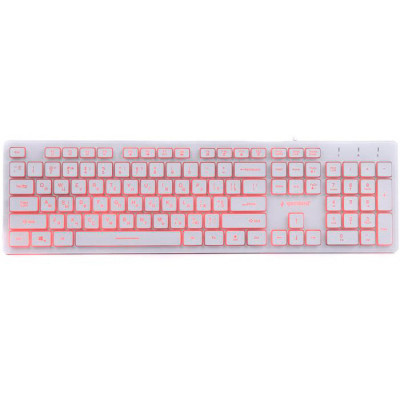 Клавіатура Gembird KB-UML3-01-W-UA USB White (KB-UML3-01-W-UA) фото №2