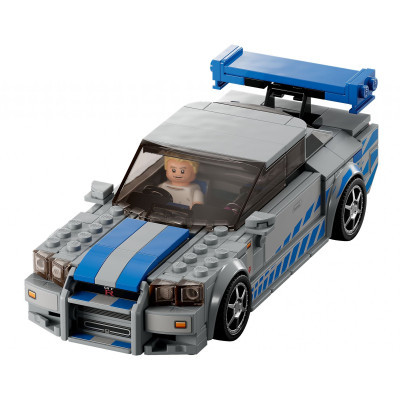 Конструктор Lego Speed Champions «Подвійний форсаж» Nissan Skyline GT-R (R34) 319 деталей (76917) фото №4