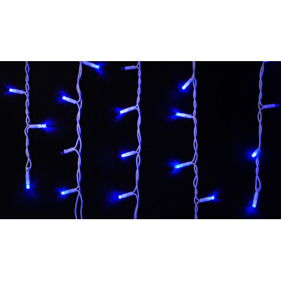 Гірлянда Delux ICICLE 75 LED 2 x 0.7 м IP44 EN Синій/білий (90016592)