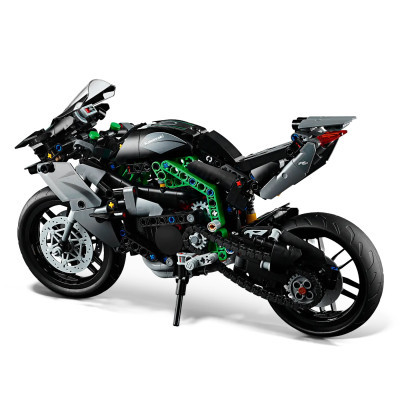 Конструктор Lego Technic Мотоцикл Kawasaki Ninja H2R 643 деталі (42170) фото №5
