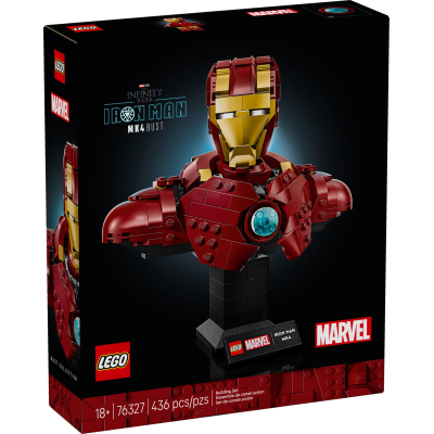 Конструктор Lego Marvel Погруддя Залізної Людини MK4 (76327)