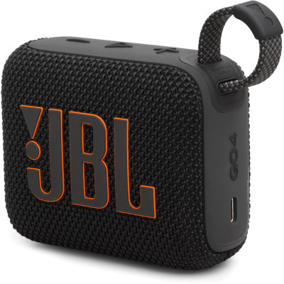 Портативна колонка JBL Go 4 Black (GO4BLK) фото №2