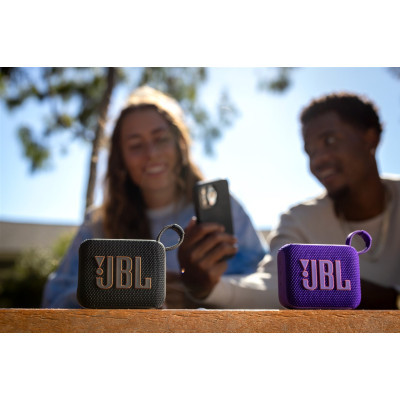 Портативна колонка JBL Go 4 Black (GO4BLK) фото №8