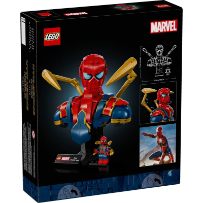 Конструктор Lego Super Heroes Погруддя Залізної Людини-Павука (76326) фото №8
