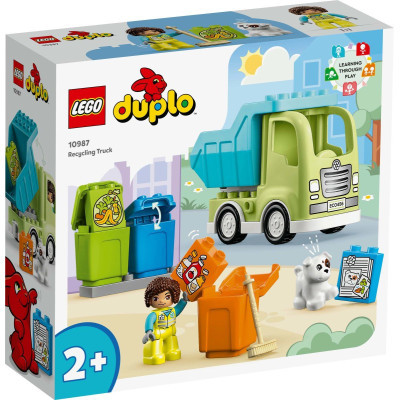 Конструктор Lego DUPLO Сміттєпереробна вантажівка 15 деталей (10987)
