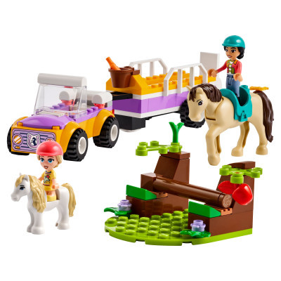 Конструктор Lego Friends Причіп для коня й поні 105 деталей (42634) фото №2