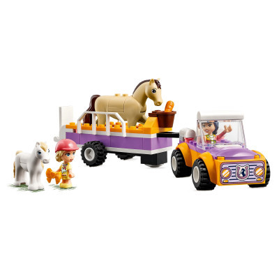 Конструктор Lego Friends Причіп для коня й поні 105 деталей (42634) фото №3