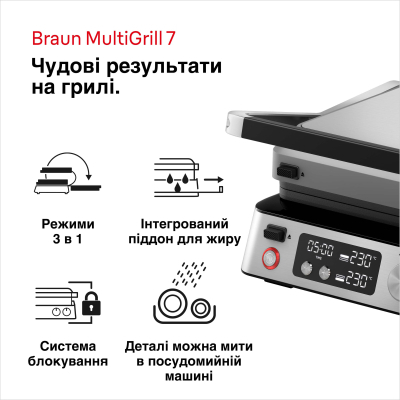 Гриль Braun CG 7044 фото №2