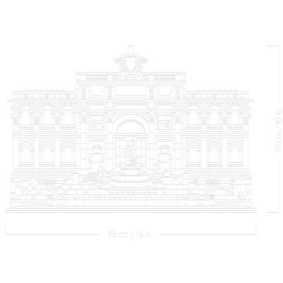 Конструктор Lego Architecture Фонтан Треві (21062) фото №8