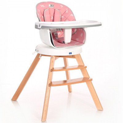 Стільчик для годування Bertoni/Lorelli NAPOLI pink bears (23729)