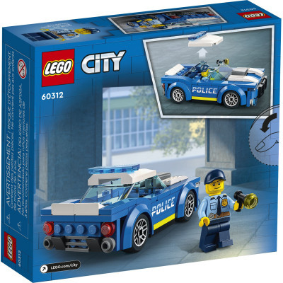 Конструктор Lego City Поліцейський автомобіль 94 деталі (60312) фото №6