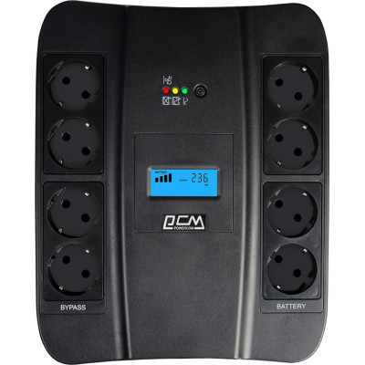 Источник бесперебойного питания Powercom SPD-1100U LCD, 605W (SPD-1100U.LCD)