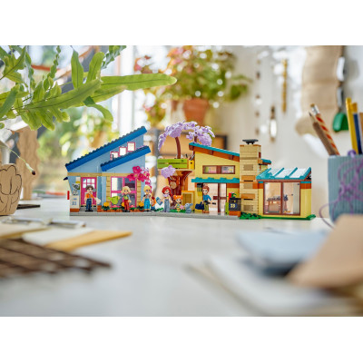 Конструктор Lego Friends Родинні будинки Оллі й Пейслі 1126 деталей (42620) фото №11